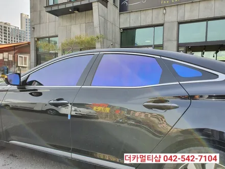 켈란CR 카멜레온썬팅 대전켈란가수원점 더카멀티샵 그랜저HG썬팅재시공