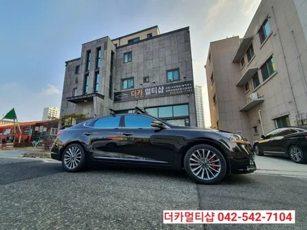 올뉴K7 반사썬팅전문 대전더카멀티샵 글라스틴트 레이니블루