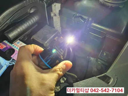 그랜저IG 반사썬팅전문 대전더카멀티샵, LED전조등