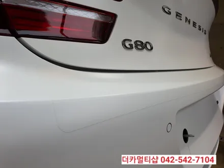 G80베르비에화이트 도안동 더카멀티샵에서 신차검수부터 패키지작업까지 한번에 하자!!