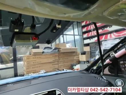 대전신차패키지전문 더카멀티샵 소나타DN8센슈어스 녹턴그레이 패키지작업기