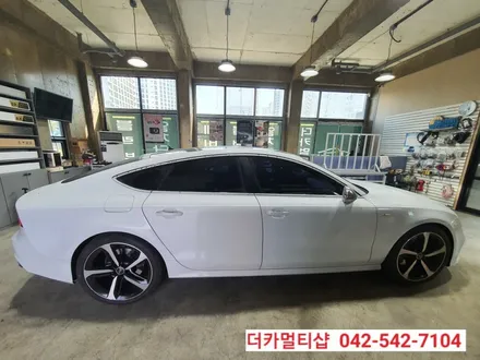 대전 글라스틴트 반사썬팅전문 더카멀티샵에서 아우디S7 썬팅재시공 하기