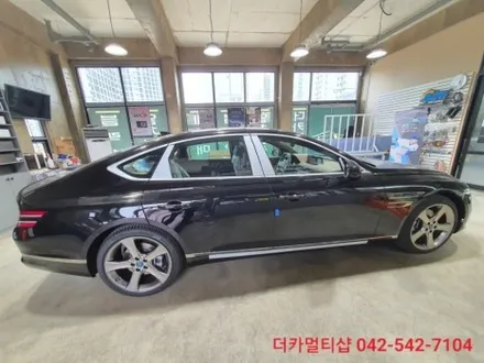 제네시스G80썬팅 글라스틴트 레이니블루반사썬팅 대전신차패키지 더카멀티샵