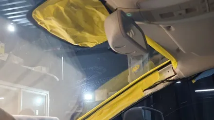 대전 벤츠CLS 전면썬팅은 세인트아모 아쿠아로 완성!!