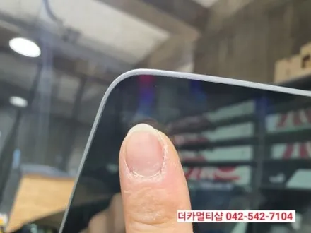 모델3리리프레쉬 미드나잇실버에 어울리는 세인트아모 아쿠아82 썬팅필름