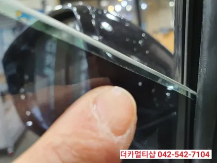 켈란CR 카멜레온썬팅 대전켈란가수원점 더카멀티샵 그랜저HG썬팅재시공