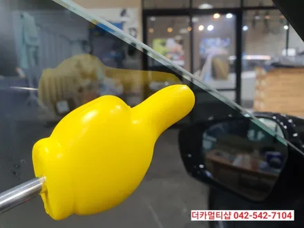 IG그랜저썬팅은 글라스틴트 레이니블루/블랙박스는 아이나비QXD5000/더카멀티샵