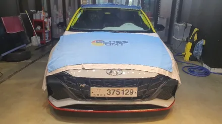 글라스틴트 레이니블루 / 아반테N플루이드그레이메탈릭 색상에 딱이야!!