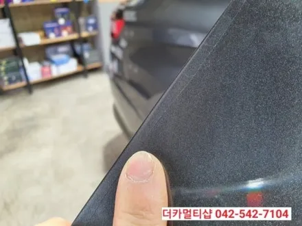 대전신차패키지전문 더카멀티샵 소나타DN8센슈어스 녹턴그레이 패키지작업기
