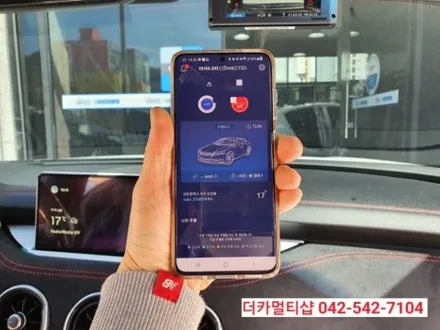 대전 글라스틴트 레이니블루전문 더카멀티샵에서 스팅어 신차검수 및 썬팅,블랙박스 장착