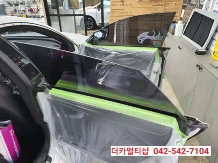 대전 글라스틴트 반사썬팅전문 더카멀티샵에서 아우디S7 썬팅재시공 하기