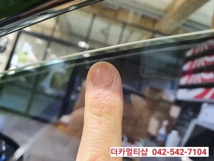 올뉴K7 글라스틴트 선셋 반사썬팅재시공 대전더카멀티샵