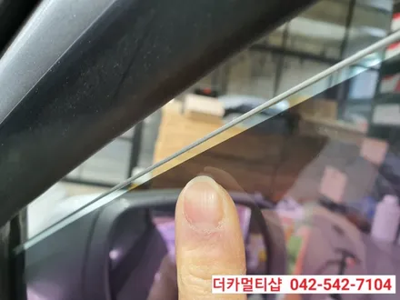 대전 썬팅재시공전문 더카멀티샵에서 반사썬팅 하자