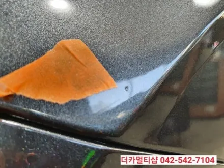 대전신차패키지전문 더카멀티샵 소나타DN8센슈어스 녹턴그레이 패키지작업기