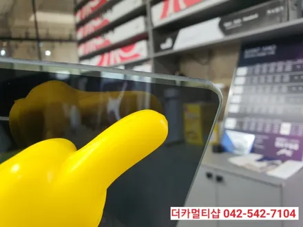 대전 테슬라 모델3썬팅 재시공 전문썬팅샵 더카멀티샵에서 세인트아모 아쿠아82 시공기