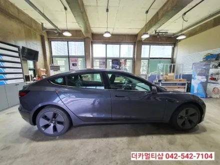 모델3리리프레쉬 미드나잇실버에 어울리는 세인트아모 아쿠아82 썬팅필름