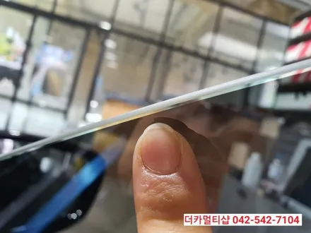 BMW740LD G11 글라스틴트 레이니블루 썬팅재시공전문 더카멀티샵