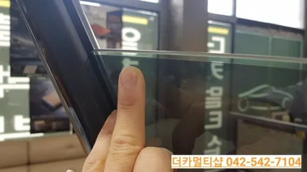 대전 모하비 썬팅 재시공!!