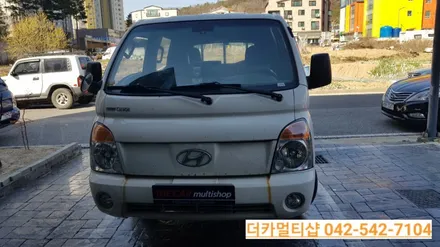 포터2 전면유리 교체하고 켈란 전면썬팅 하기~~