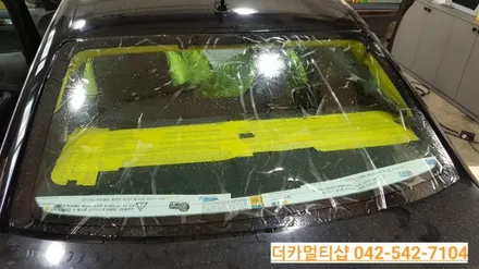 아우디A4 썬팅 대전더카멀티샵에서 다시하자!!