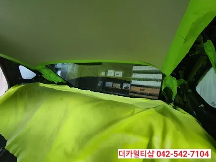올뉴K7 반사썬팅전문 대전더카멀티샵 글라스틴트 레이니블루