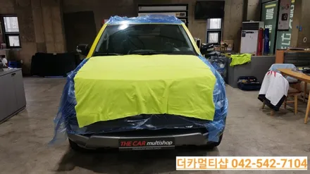 대전 모하비 썬팅 재시공!!