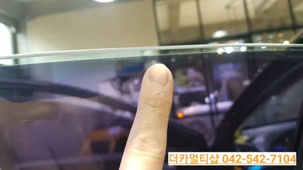 HG그랜저 썬팅 재시공은 대전 더카멀티샵!!