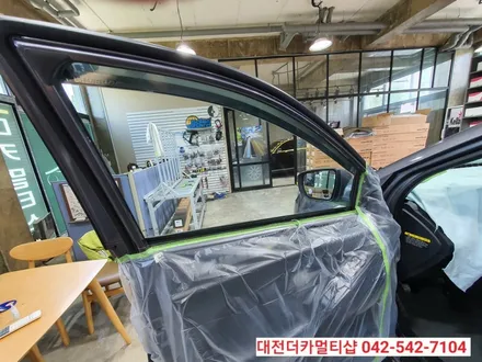 대전썬팅 재시공은 도안동 더카멀티샵에서 하자