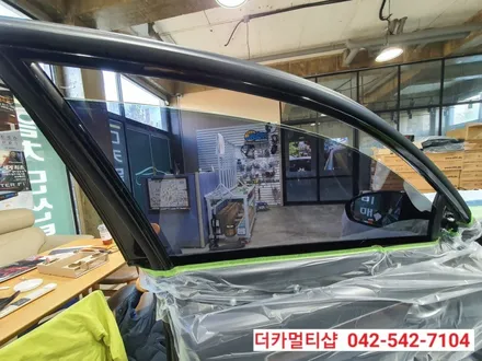 올뉴K7 글라스틴트 선셋 반사썬팅재시공 대전더카멀티샵