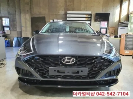 대전신차패키지전문 더카멀티샵 소나타DN8센슈어스 녹턴그레이 패키지작업기