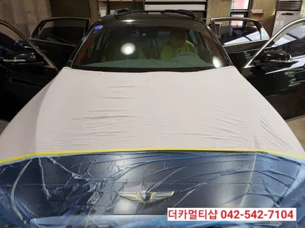 글라스틴트 레이니블루 제네시스DH 검정차량에 어울리는 필름은 따로있다!!