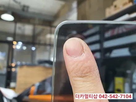 글라스틴트 레이니블루전문 더카멀티샵 아우디A7 썬팅재시공