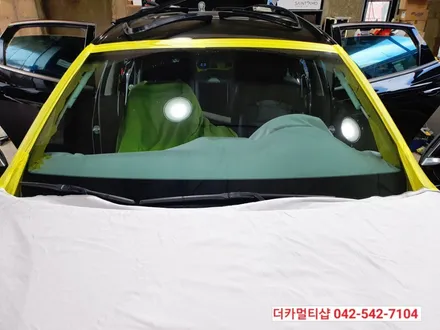 IG그랜저썬팅은 글라스틴트 레이니블루/블랙박스는 아이나비QXD5000/더카멀티샵