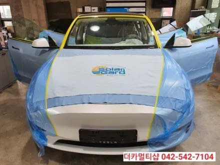 대전테슬라전문 더카멀티샵에서 모델Y신차패키지 시공하자