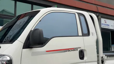 2024 기아봉고3 LPG LPI 신차 글라스틴트 레이니블루 썬팅 & 만도PX900블랙박스