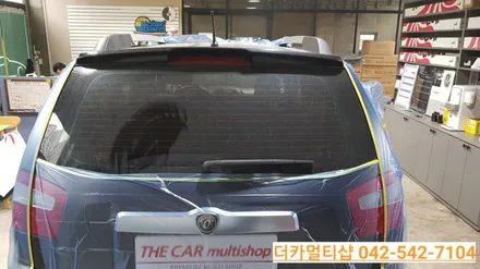대전 모하비 썬팅 재시공!!
