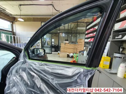 대전썬팅 재시공은 도안동 더카멀티샵에서 하자