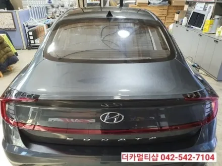 대전신차패키지전문 더카멀티샵 소나타DN8센슈어스 녹턴그레이 패키지작업기