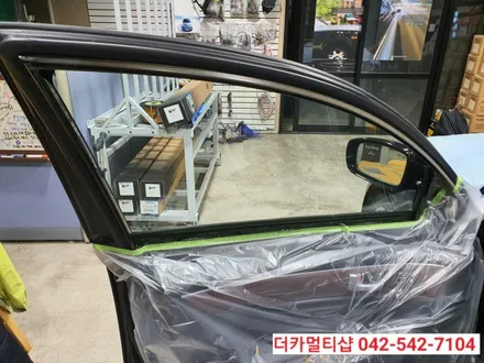 대전 제네시스BH 썬팅,광택으로 새차처럼 관리하자