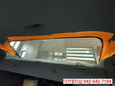 대전더카멀티샵 벤츠CLA45AMG 글라스틴트 레이니블루 반사썬팅