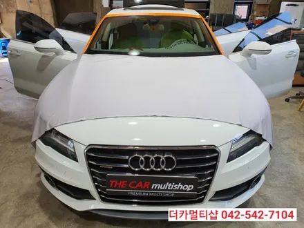 글라스틴트 레이니블루전문 더카멀티샵 아우디A7 썬팅재시공