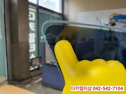 대전 테슬라 모델3썬팅 재시공 전문썬팅샵 더카멀티샵에서 세인트아모 아쿠아82 시공기