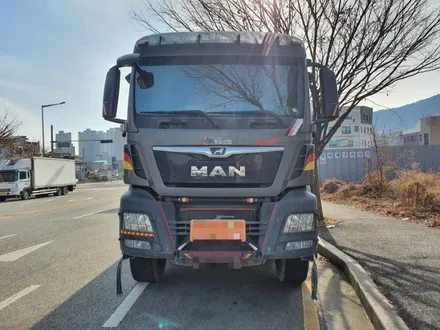 만트럭 전면썬팅 / 세인트아모 스퍼터 반사썬팅