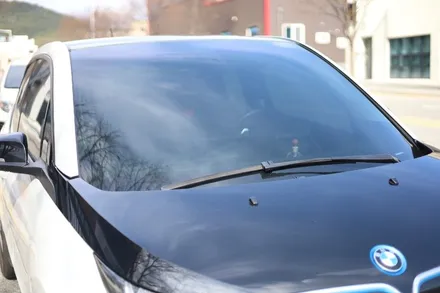 대전 BMW i3 세인트아모썬팅과 아이로드블랙박스장착 / 세인트아모마스터시공점 90모터스