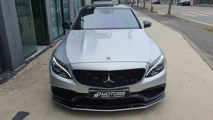 대전썬팅 / 벤츠C63AMG 전면썬팅재시공 켈란CR카멜레온썬팅