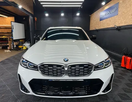 용산 랩핑 M340I 사틴블랙랩핑 감성마력 대폭 상승! / 영등포구 당산동