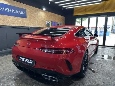 영등포 랩핑, 퀄리티에 승부수를 걸겠습니다. 벤츠 GT63S 사틴 다크 그레이. / 영등포구 당산동
