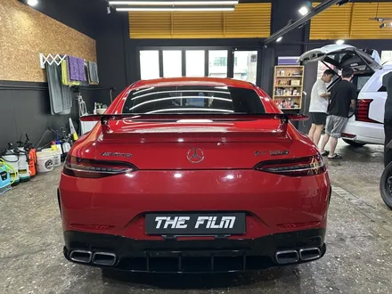 영등포 랩핑, 퀄리티에 승부수를 걸겠습니다. 벤츠 GT63S 사틴 다크 그레이. / 영등포구 당산동