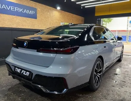 마포 랩핑, BMW 7시리즈. 시작부터 투톤으로 세련된 이미지 구축! / 영등포구 당산동