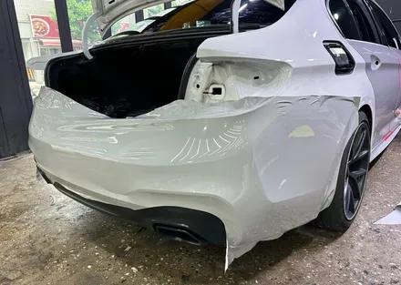 양천구 랩핑, 한없이 펼쳐지는 변신의 기술. 이번엔 단아하게! BMW G30 530i 랩핑. / 영등포구 당산동
